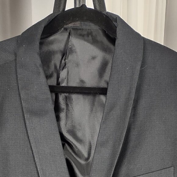 Stacy Adams Black Jacket Size 48R - Picture 2 of 12